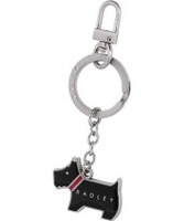 Radley Keyring with Black Scottie Dog Charm