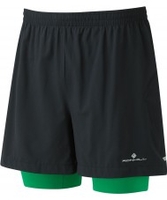 Ronhill Mens Stride Twin 5" Shorts
