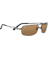 Serengeti Dante Shiny Gun Polarized Drivers Sunglasses