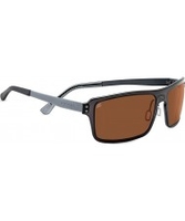 Serengeti Duccio Crystal Dark Charcoal Polarized PhD Drivers Sunglasses