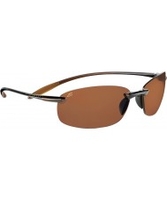 Serengeti Nuvino Shiny Brown Polarized PhD Drivers Sunglasses