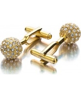 Shimla Gold Fireball Cufflinks