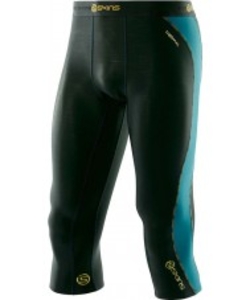 Skins Mens DNAmic Thermal Alpine Three-quarter Tights - Size L