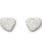 Swarovski Ladies Alana Rhodium Plated Pierced Earrings