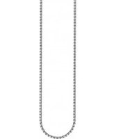Thomas Sabo 925 Blackened Sterling Silver Chain Necklace - 53 cm