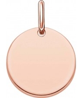 Thomas Sabo Ladies Love Bridge 18ct Rose Gold Plated Pendant