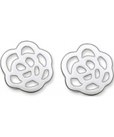 Thomas Sabo Ladies Silver Cut-out Flower Stud Earrings
