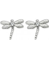 Thomas Sabo Ladies Silver Dragonfly Stud Earrings