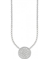 Thomas Sabo Ladies Silver Sparkling Circles Necklace