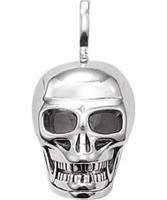 Thomas Sabo Mens 925 Sterling Silver Skull Pendant