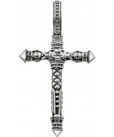 Thomas Sabo Mens Silver Cross Pendant