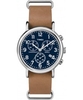 Timex Weekender Brown Strap Chronograph Watch