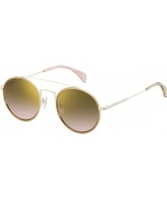 Tommy Hilfiger TH 1455-S U1Y JM Matte Cream Gold Mirror Sunglasses