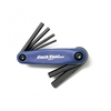 AWS11C - fold-up hex wrench set: 3 to 6,  8 and 10 mm