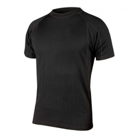 BaaBaa Merino Short Sleeve Base Layer Black