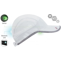 LifeBEAM LifeBEAM Hat with ANT and BlueTooth 4.0 White Silver