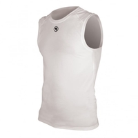 Translite Sleeveless Base Layer White