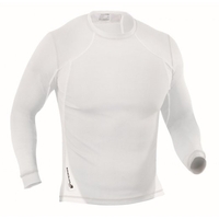 Transmission Long Sleeve Base Layer White