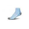 Womens CoolMax Socks (3-pack) - Pale Blue Stripe