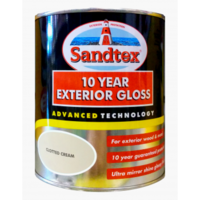 10 Year Exterior Gloss Paint 750ml Clotted Cream