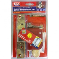 261-32 Fortress Deadlock Brass 2.5in