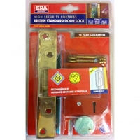 262-32 Fortress Sashlock Brass 3in