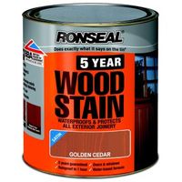 5 Year Woodstain Golden Cedar - 250ml / 750ml / 2.5L