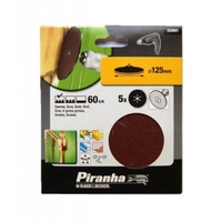 5x Coarse 125mm Sanding Discs X32001