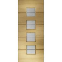 Amadora Glazed Oak Internal Pre-Finished Door