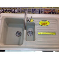 Carron 150 Summit Champagne Granite Sink