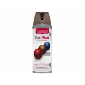 Chocolate Brown Satin Spray Paint 400ml