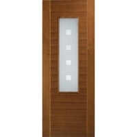 Coruna Glazed Walnut Internal Pre-Finished Door