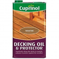 Decking Oil & Protector 2.5L / 5L - Natural Oak