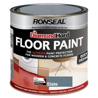 Diamond Hard Floor Paint Slate 750ml - 5 Litre