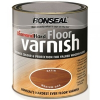 Diamond Hard Floor Varnish 2.5L - Medium Oak