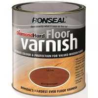 Diamond Hard Floor Varnish 2.5L - Rich Mahogany