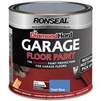 Diamond Hard Garage Floor Paint Steel Blue 2.5L / 5L