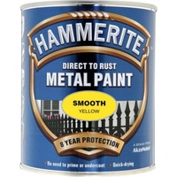 Direct To Rust Metal Paint - Smooth Yellow