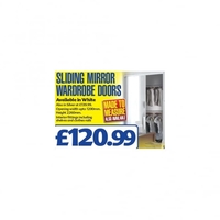 Double Mirrored Door Kit