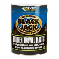 Everbuild Bitumen Trowel Mastic 2.5 Litre