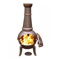 Granada 124mm Bronze Chimenea with Grill