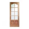 Interior Hardwood Door Park Lane & Bevelled Glass