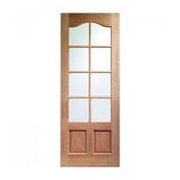 Interior Hardwood Door Park Lane & Bevelled Glass