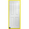 Internal Door Primed Four Panel Grained