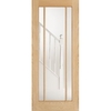 Lincoln Glazed Oak Internal Door