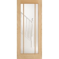 Lincoln Glazed Oak Internal Door