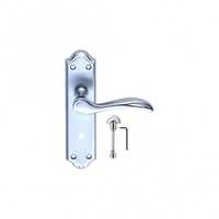 Madrid Lock Handle Brass/Chrome/Bronze - DL190
