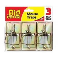 Metal Mouse Traps - 3 pack