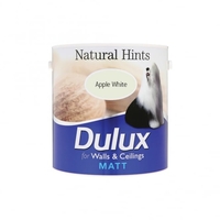 Natural Hints 2.5L Matt/Silk - Apple White