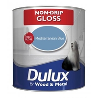Non-Drip Gloss 750ml Mediterranean Blue